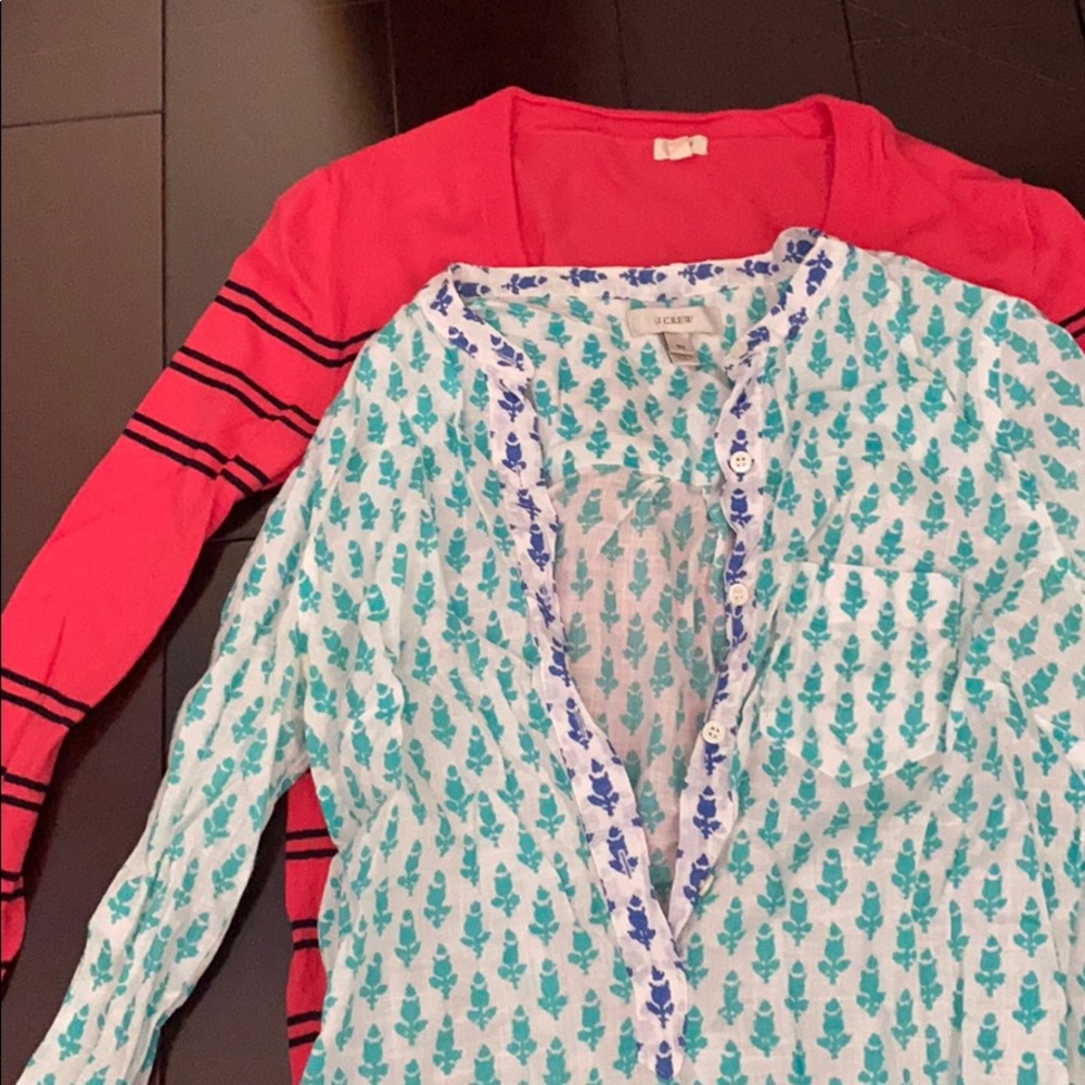 Jcrew long sleeve combo